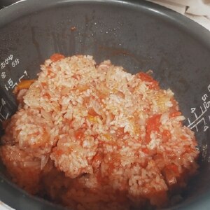 炊飯器で簡単♪ケチャップライス☆